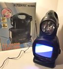 Fc-9500l Supersonic Portable Tv Rotatable Lantern Radio Black Survival