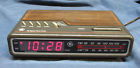 7-4612b Fm 7-4612 Radio Electric Clock Alarm Ge Display General Digital Red