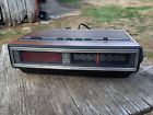 7-4625f Fm Alarm Digital Radio Clock General Model 80s Vtg Red Ge Electric
