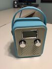 Cr8006a-pi Fm Songbird Speaker Clock Light Blue Alarm Radio Crosley Cr8006a Portable