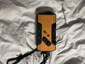 Fospower Medfpw01225 Hand Crank Solar Weather Am Radio