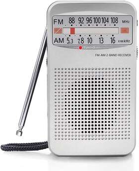 Fuhongyuan 313047138132 Am Fm Portable Pocket Radio Compact Transistor Radios - Best Reception Loud Sp