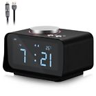 Fy-acr057bkt1 Fywonder Clock Radio With Dual Usb Port Loud Musical Alarm