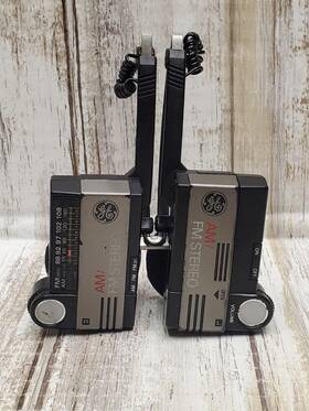 7-1290b Ge General Electric Portable Radio Headphone Am Fm Stereo Vintage 7-1290b Ge General Electric Portable Radio Headphone Am Fm Stereo Vintage
