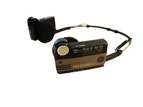 7-1290c Ge Vintage General Electric Portable Radio Headphone Am Fm Stereo