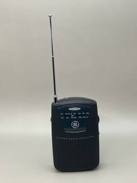 7-2585b Ge 2-band Fm Am Pocket Radio Receiver Tested