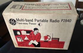 P2840 Ge Vintage Multi-band Portable Radio General Electric Am Fm Parts Only