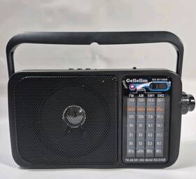 Rx-bt169s Gelielim Radio 4-band Receiver Am/fm/sw1/sw2 Usb/tf Bluetooth Speaker