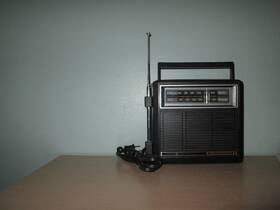 7-2841b General Electric 7-2481b Fm/am/instant Weather 3 Band Radio Working Clean