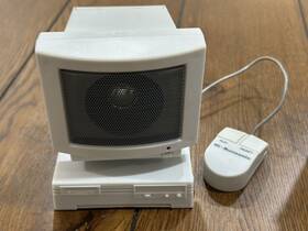 190396 Generation Vintage 90s Pc Fm Radio - Crt With Mouse Control