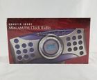 Gm107 Sharper Image Mini Clock Radio Model 780352008236
