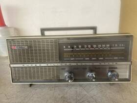 Bm-709 Goldstar Vintage Radio Super Silicon Solid State Am 7tr See Video