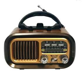 Golon 031656935631 Retro Fm/am/sw Radio Full Band Portable Receiver Wireless3361