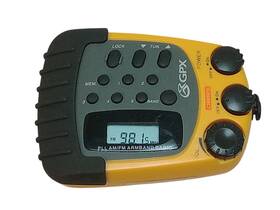 Gpx 047323209925 A2099 Rsyel Pll Am/fm Portable Mini Armband Clip Radio Tested Working