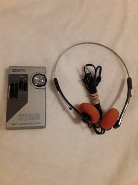 2870r Gpx Inch Super Thin Pocket Am/fm Stereo Receiver