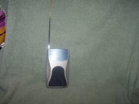 A2093b1 Gpx Portable Am Fm Radio Antenna Gran Prix A2093 Gray Tested Battery Power