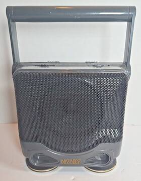 A225 Gpx Vintage Gran Prix Bass Boost Portable Am/fm Receiver Radio Works Perfectly