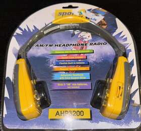 Ahp3200d Gpx Vintage 1990s Sports By Am/fm Headphone Radio Nos