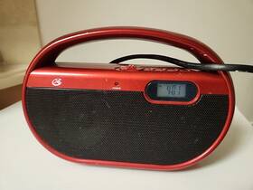 R602r Gpx Mp3 Ready Am/fm Clock Radio Digital Plug-in Or Battery Option -for Parts