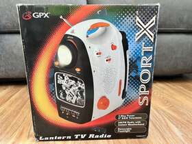 Tvwb354sp Gpx Sport X Tv Lantern Radio Camping Outdoor Nfl Nba Flash Light Weather 3wy Pwr