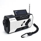 Gr-002w Greadio Emergency Weather Solar Crank Noaa Radio Portable 696538942037