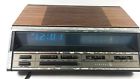 7-4665b Grain Simu Manual Nice Fm Works Radio Black Alarm Ge Wood Clock
