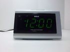 Rp5420c Green Clock Radio Model Display 2 Alarm Fm Dual Rca Band