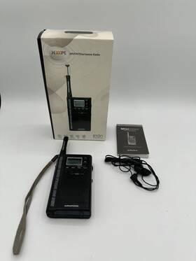 M300br Grundig Eton Mini 300 Pe Handheld Compact Shortwave Am Fm Radio Black