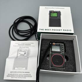 Hrd-787 Hammacher Schlemmer Best Pocket Radio Am/fm/mp3/bluetooth/sw/wb/vhf