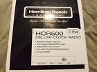 Hcr500 Hamilton Beach New Delux Clock Radio