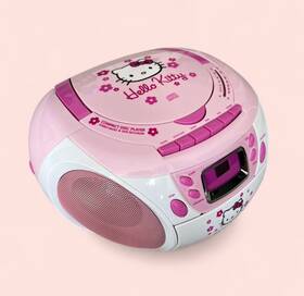 Hello Kitty Kt2028a Am/fm Radio Cassette Recorder Cd Player Boombox