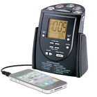 Hlthu211-bd Ihome Hilton Hotels Alarm Clock Fm Radio Aux 783629335448