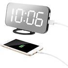Hmht32white Tissa Upgraded Alarm Clocks With Dual Usb Charging 657390663447