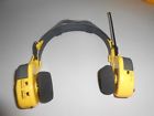 Hr110y Koss Dbbs Stereo Fm Am Radio Receiver Headset Headphones Yellow