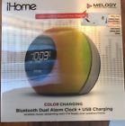Ibt29b Ihome Color Changing Dual Alarm Clock Usb Bluetooth