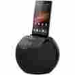 Icb103b Ilive Electronics Round Bluetooth Clock Radio W Cradle Black 047323001031