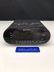 Icf-2318 Sony Vtg Dream Machine Time Auto Set Alarm Clock Radio