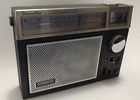 Icf-7740w Sony Vintage Am Fm Radio Band Receiver Silver Black Portable