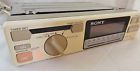 Icf-c550w Sony Fm Am 2-band Kitchen Clock Radio Space Saver Type Works Well