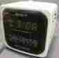 Icg-c122 Sony Dream Machine White Cube Am Fm Alarm Clock Radio Green Led Digital