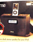 Ih24 Ihome Portable Alarm Clock With Ipod Dock Stereo Speakers 2009 047532893199