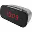 Ihmt121s T121s Timex Alarm Clock With 7 Red Display Silver 758859206202