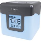 Ihome Bluetooth Fm Dual-alarm Clock Radio Gunmetal 047532905359