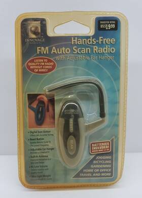 1606980 Innovage Products Hands-free Fm Auto Scan Radio In Package 1606980 Innovage Products Hands-free Fm Auto Scan Radio In Package