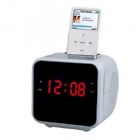 Iq-1303-slv Supersonic Clock Radio Iphone Ipod Alarm