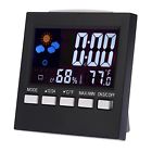 Iw9rtv3dj0 General Colorful Lcd Indoor Digital Thermometer Hygrometer Clock With Snooze