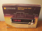 J202b Vintage Woodgrain Lloyds Led Alarm Clock Radio Nib Nos Instructions
