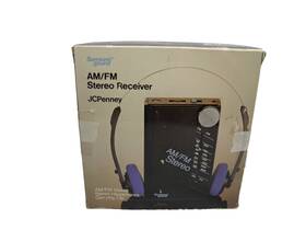 680-1006 Jcpenny Rare-jc Penney Portable Am Fm Stereo Headphone Radio 680-1006-preowned