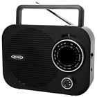 Jen-mr-550-bk Jensen Portable Radio Black Aux Jack