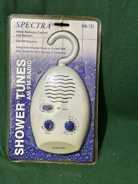 Jiss-85 Jensen Vintage Am Fm Hanging Shower Radio